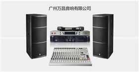 中遠程舞臺音響系統采用雙十五寸大功率舞臺音箱