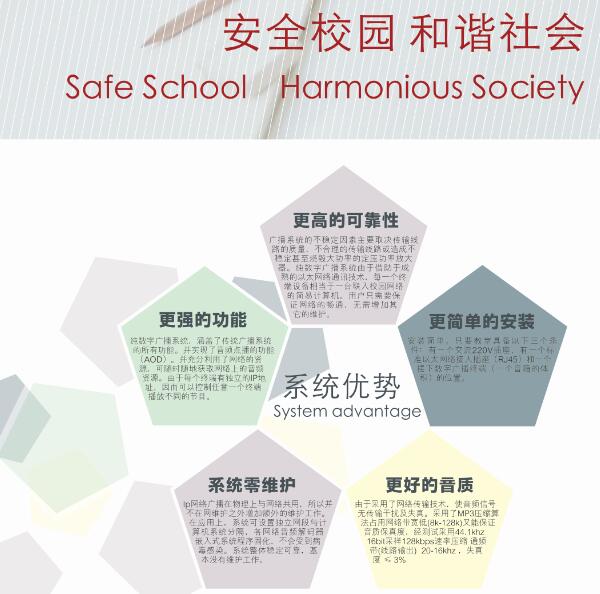校園公共廣播系統(tǒng)設(shè)計(jì)【爵士龍音響】