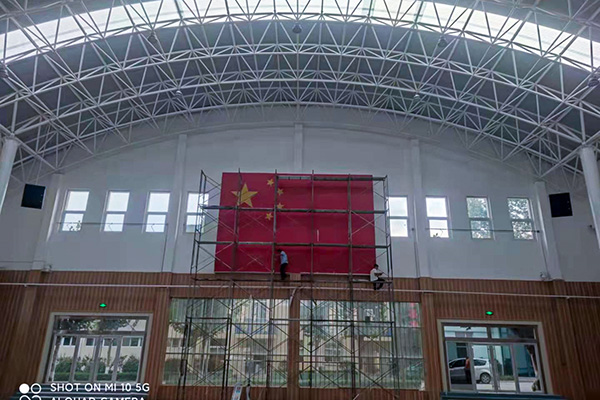 濟南市高鐵西站體育館選用爵士龍線陣音箱系統(tǒng)
